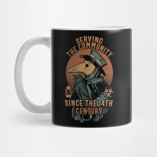 Plague Doctor - Serving the Community Mug